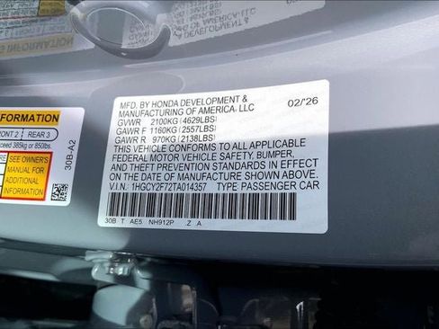 New 2026 Honda Accord Sport image 20