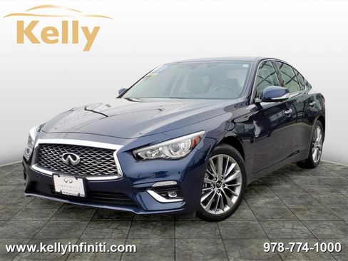 Certified 2023 INFINITI Q50 Luxe w/ Cargo Package AWD/4WD image 1