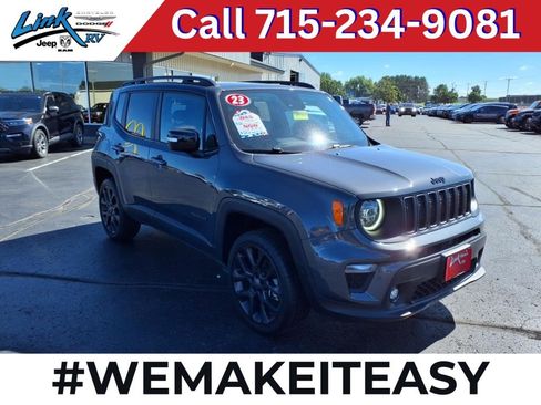 Used 2023 Jeep Renegade Latitude w/ Sun/Sound Group AWD/4WD image 1
