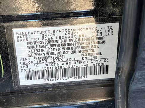 Used 2024 Nissan Sentra SV image 22