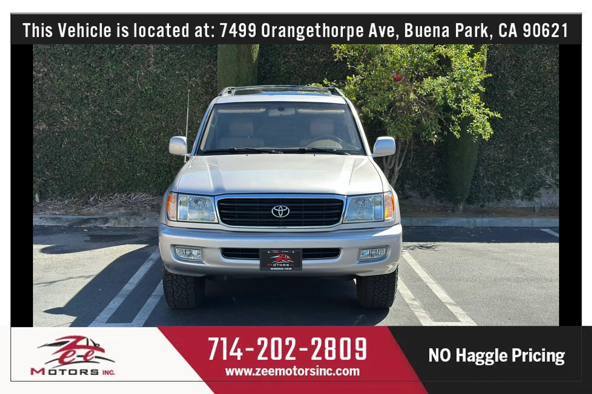 Used 2000 Toyota Land Cruiser AWD/4WD image 3