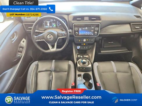 Used 2018 Nissan Leaf SL w/ SL Technology Package FWD image 11