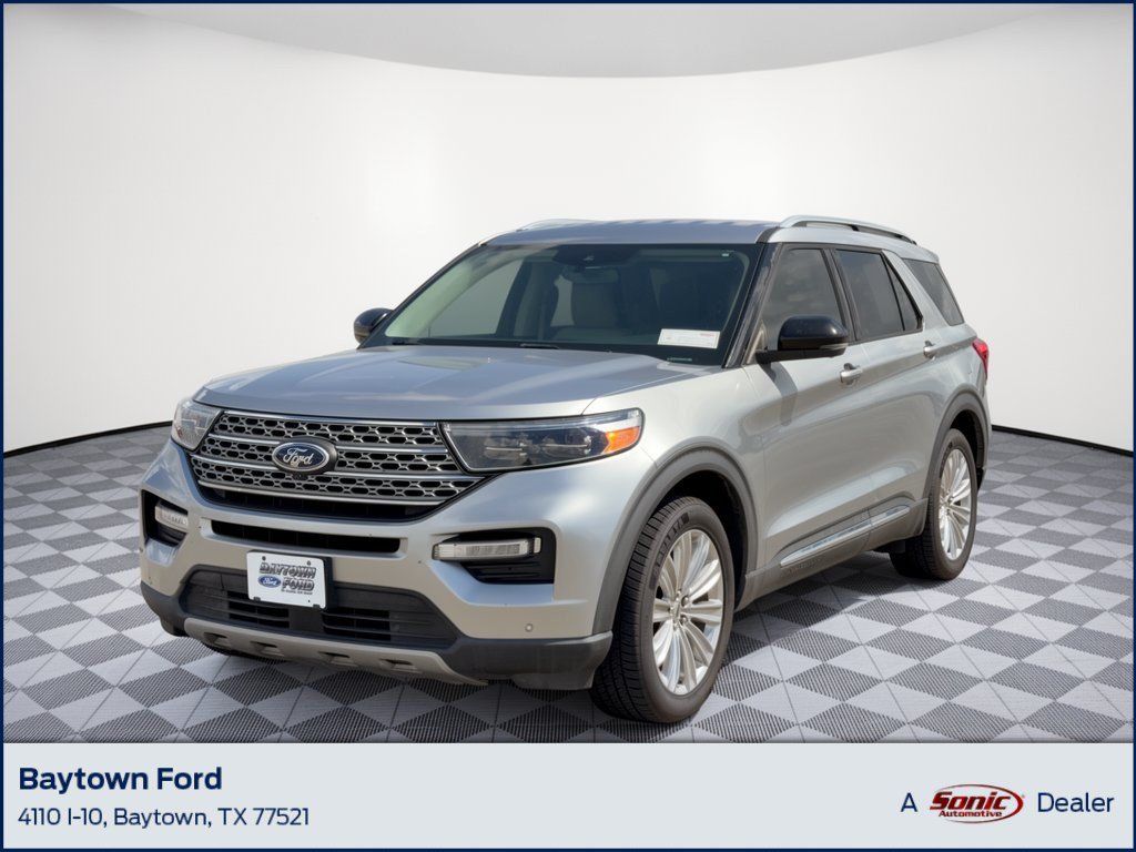 Used 2020 Ford Explorer Limited w/ Class III Trailer Tow Package RWD image 1