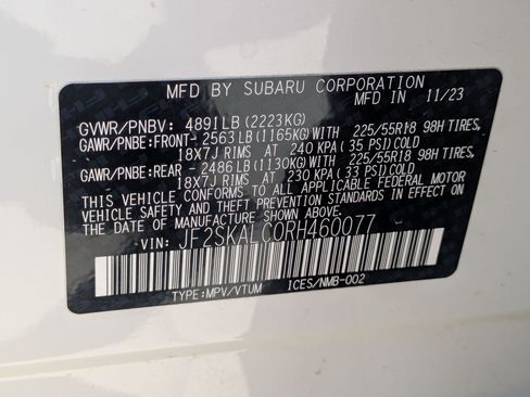Used 2024 Subaru Forester Limited AWD/4WD image 34