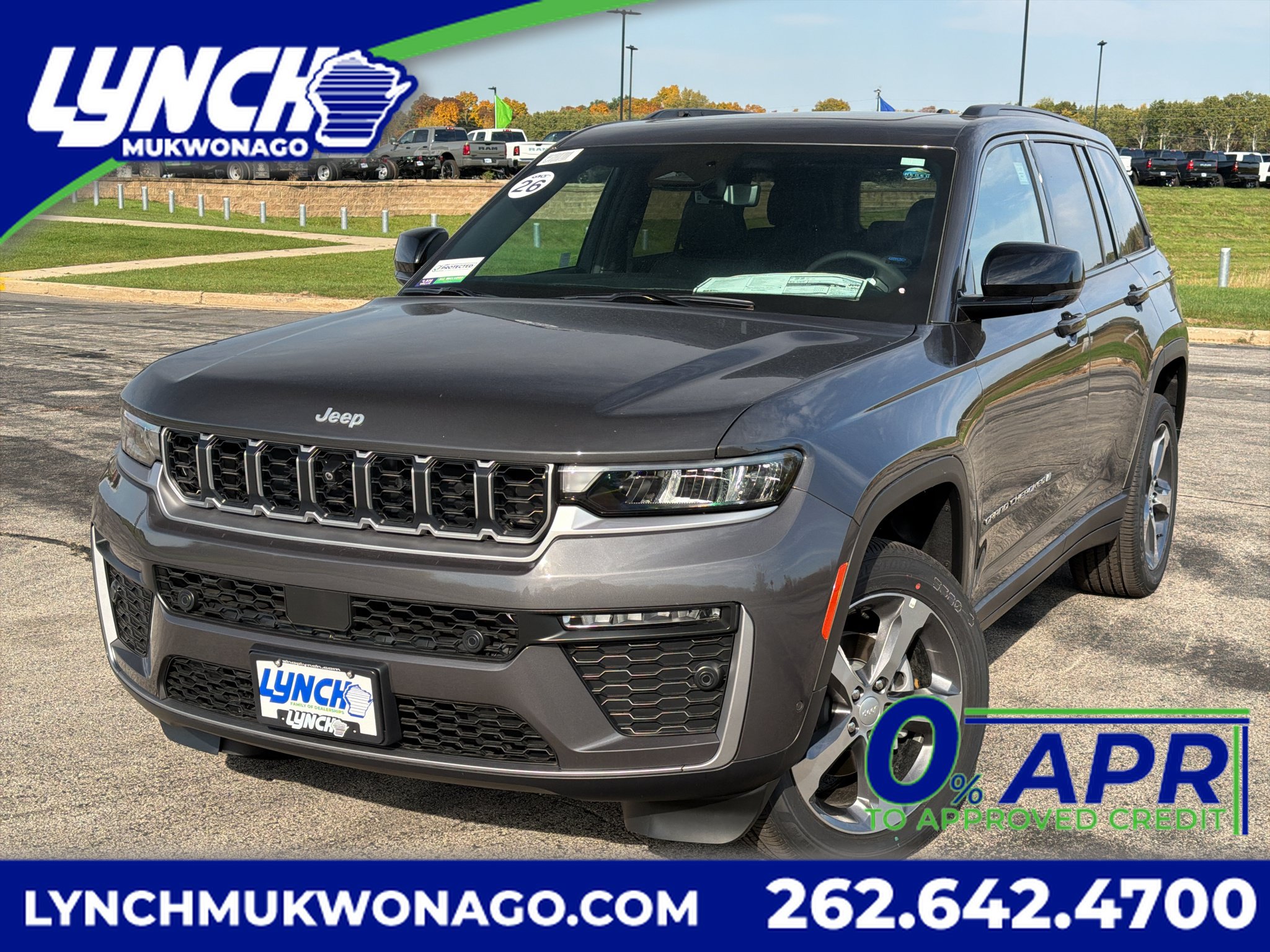 New 2026 Jeep Grand Cherokee Limited w/ Luxury Tech Group II AWD/4WD image 1