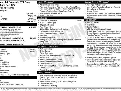 Used 2023 Chevrolet Colorado Z71 w/ Z71 Convenience Package 2 AWD/4WD image 27