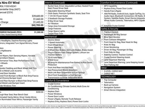 New 2025 Kia Niro Wind w/ Wind Preserve Package image 2