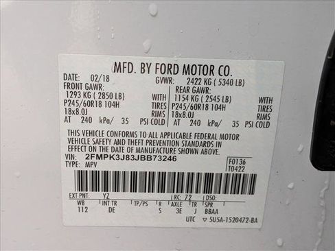 Used 2018 Ford Edge SEL FWD image 23
