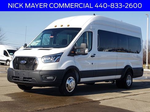 New 2024 Ford Transit 350 148 High Roof Extended DRW w/ Interior Upgrade Package RWD image 1