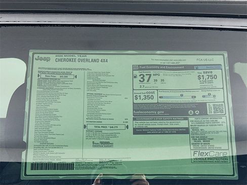 New 2026 Jeep Cherokee Overland image 20
