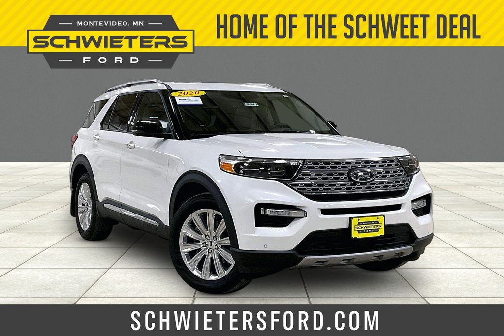 Certified 2020 Ford Explorer Limited w/ Class III Trailer Tow Package AWD/4WD image 1