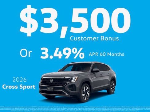 New 2026 Volkswagen Atlas Cross Sport SE FWD image 3