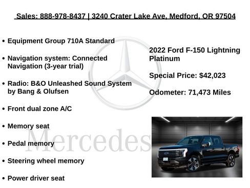 Used 2022 Ford F150 Lightning Platinum image 5