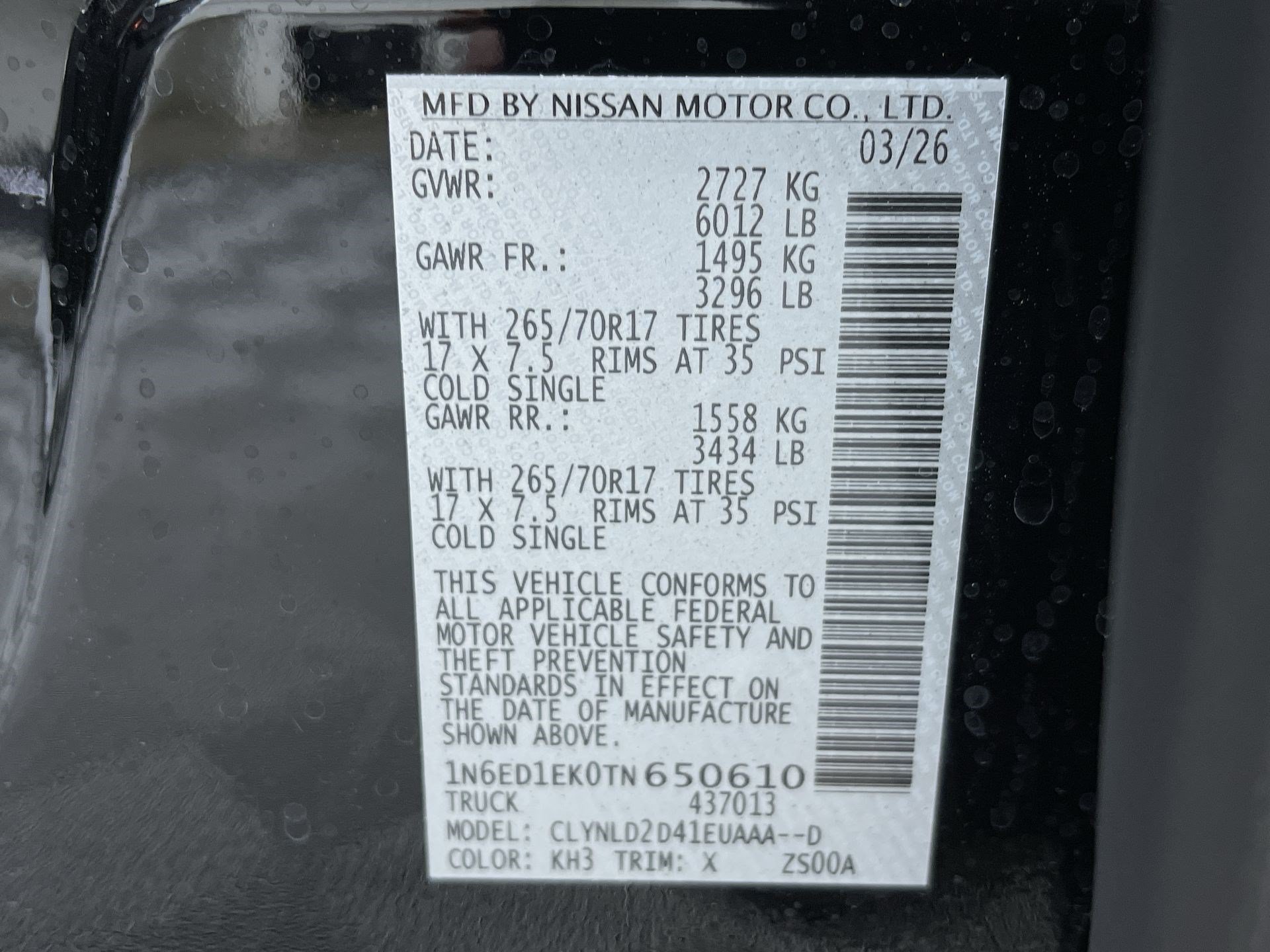 Used 2026 Nissan Frontier PRO-4X w/ Tow Package AWD/4WD image 12