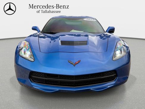 Used 2019 Chevrolet Corvette Stingray Coupe w/ Carbon Flash Badge Package RWD image 2