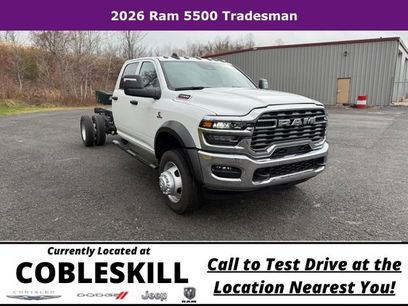 New 2026 RAM 5500 Tradesman w/ Chrome Appearance Group