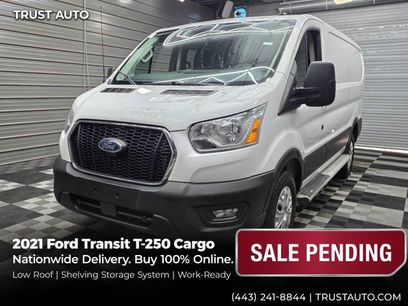 Used 2021 Ford Transit 250 Low Roof w/ Exterior Upgrade Package
