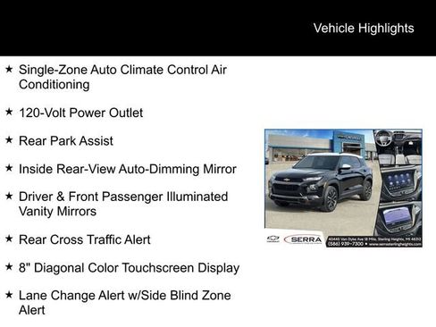 Certified 2023 Chevrolet TrailBlazer ACTIV w/ Convenience Package image 5