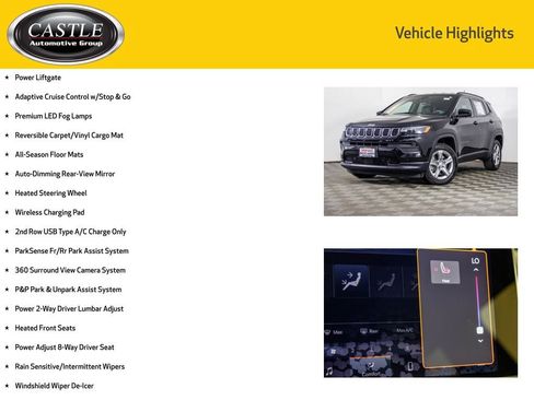 Used 2023 Jeep Compass Latitude w/ Convenience Group AWD/4WD image 12