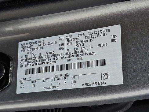 Certified 2023 Ford F150 XLT w/ Equipment Group 302A High AWD/4WD image 26