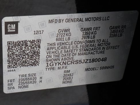 Used 2018 Cadillac XT5 Luxury w/ Driver Awareness Package image 27