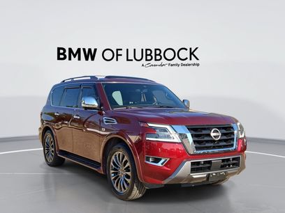 Used 2021 Nissan Armada Platinum w/ Captain's Chairs Package