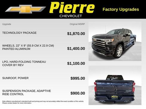 Used 2022 Chevrolet Silverado 1500 High Country w/ Technology Package image 13