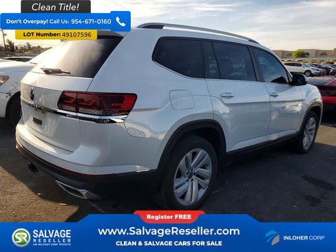 Used 2021 Volkswagen Atlas SEL image 4