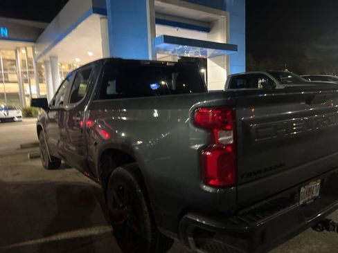 Used 2021 Chevrolet Silverado 1500 Custom w/ LPO, Blackout Package image 3