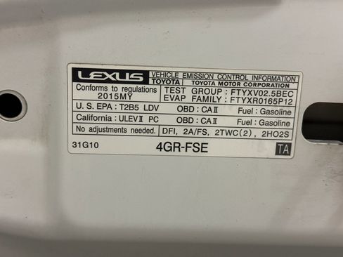 Used 2015 Lexus IS 250 image 70