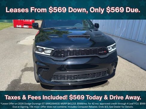 New 2026 Dodge Durango GT AWD/4WD image 2