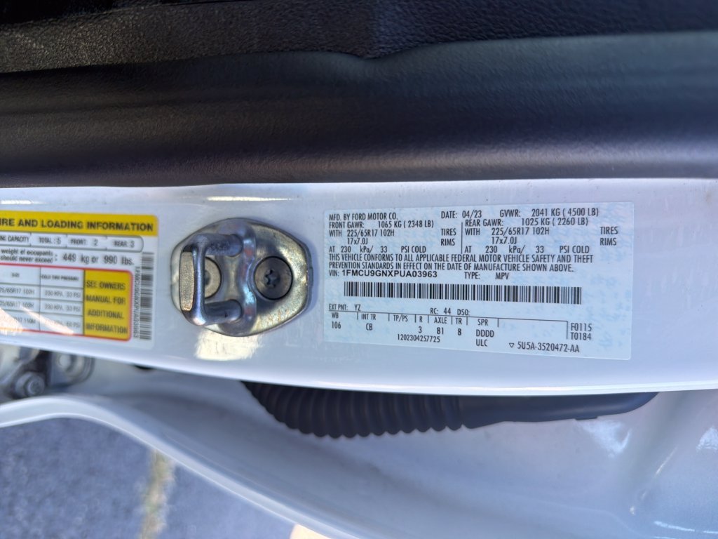 Used 2023 Ford Escape Active AWD/4WD image 23