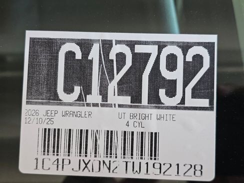 New 2026 Jeep Wrangler Sport image 11