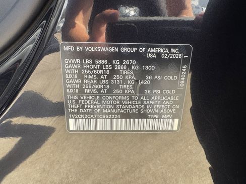 New 2026 Volkswagen Atlas Peak Edition image 30