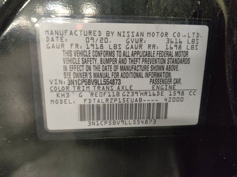Used 2020 Nissan Kicks S FWD image 33