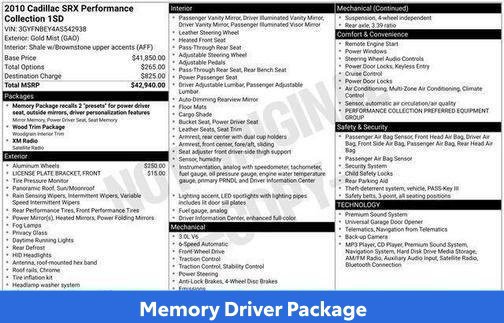 Used 2010 Cadillac SRX Performance FWD image 18