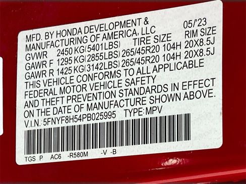 Used 2023 Honda Passport EX-L image 31