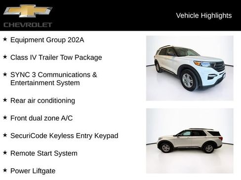 Used 2022 Ford Explorer XLT w/ Equipment Group 202A image 5