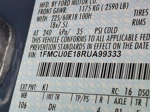 Used 2024 Ford Escape SE w/ PHEV Premium Package image 25