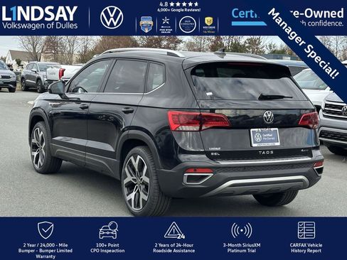 Certified 2023 Volkswagen Taos SEL image 7