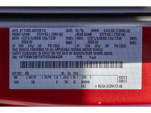 New 2026 Ford F350 Lariat w/ Black Appearance Package AWD/4WD image 32