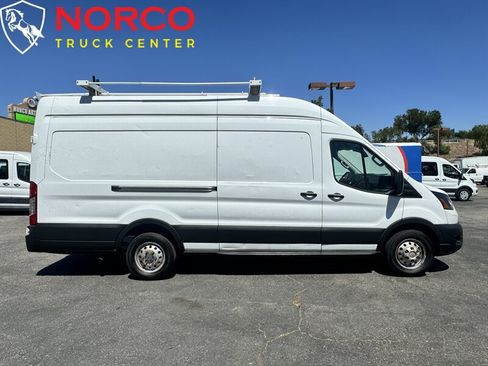 Used 2023 Ford Transit 350 148 High Roof Extended w/ Fleet Safety Package RWD image 1
