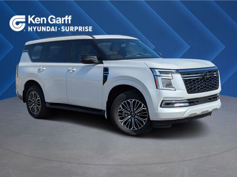 Used 2025 Nissan Armada SL w/ Captain's Chari Seat Package image 1