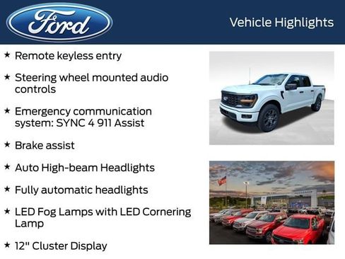 New 2026 Ford F150 STX w/ Equipment Group 200A AWD/4WD image 8