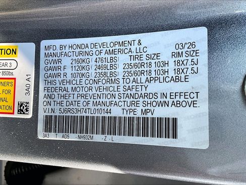 New 2026 Honda CR-V EX-L image 18