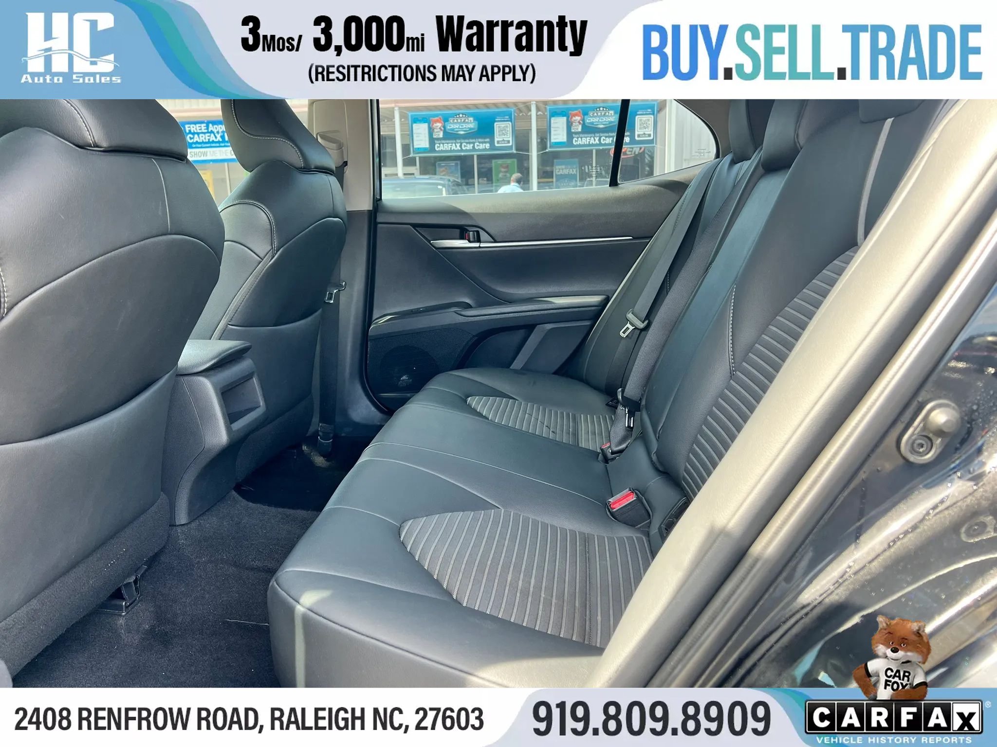 Used 2019 Toyota Camry SE w/ Convenience Package FWD image 15