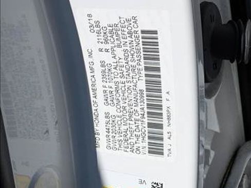 Used 2018 Honda Accord Touring image 18