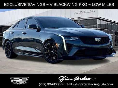 Used 2022 Cadillac CT4 V Blackwing w/ Carbon Fiber 1 Package image 1
