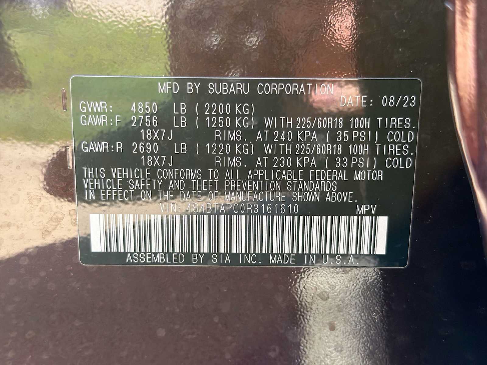 Used 2024 Subaru Outback Touring AWD/4WD image 32