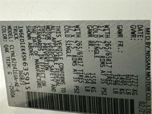 Used 2025 Nissan Frontier SV image 30